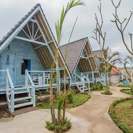 D'Yuki Huts Lembongan Villa Nusa Lembongan Exterior photo